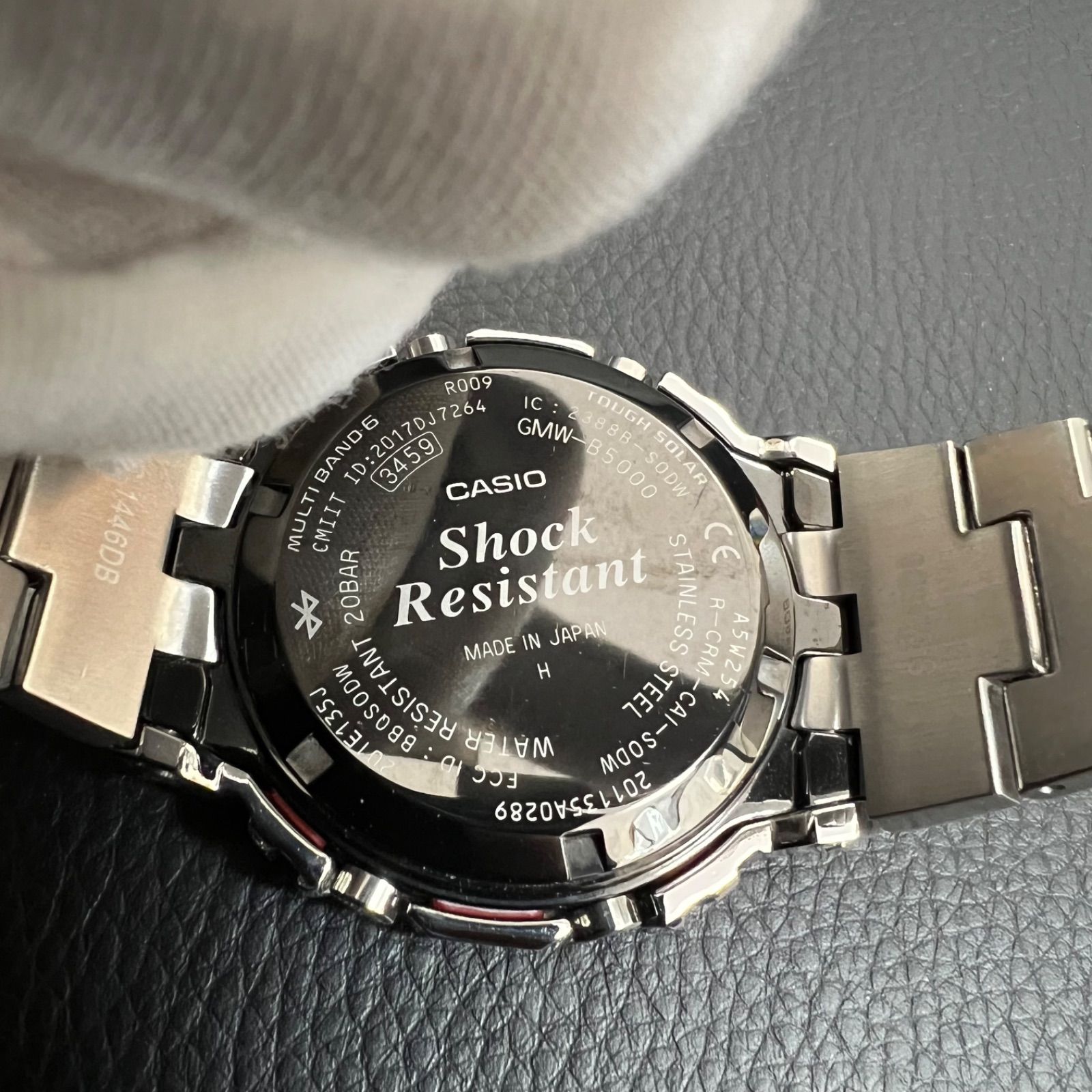 極美品】G-SHOCK GMW-B5000 Gショック 3459 CASIO カシオ メタル系 