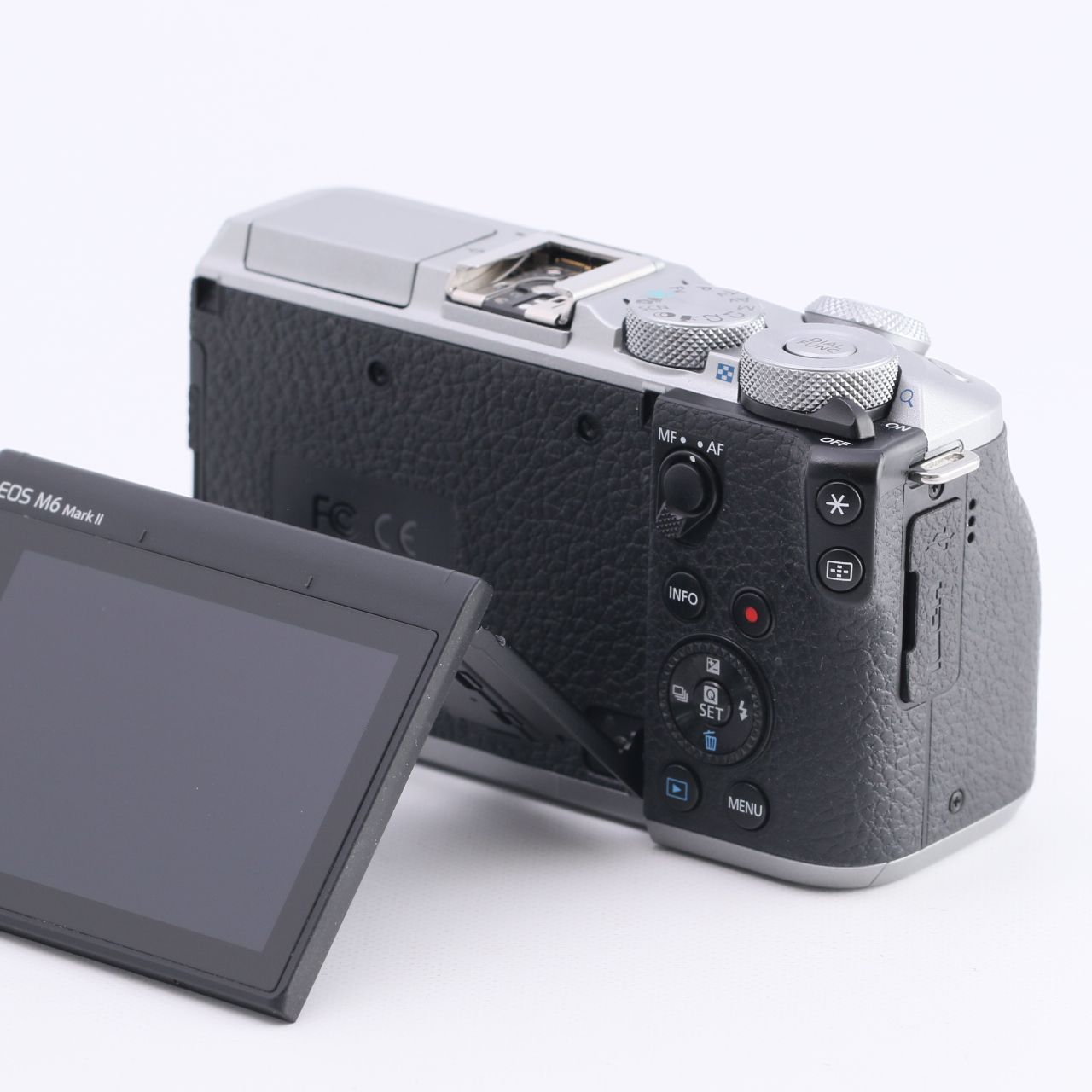 Canon ミラーレス一眼カメラ EOS M6 Mark II ボディー シルバー EOSM6MK2SL-BODY