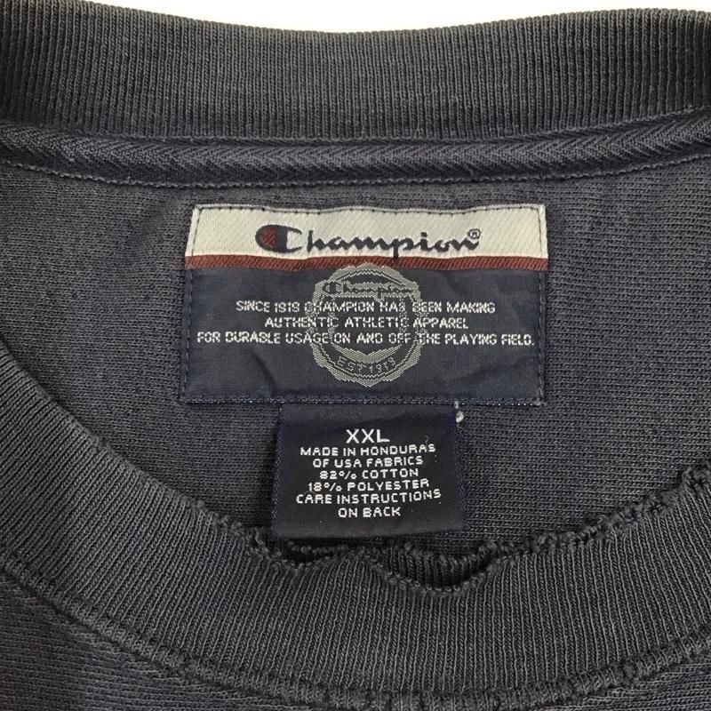 Champion チャンピオン トレーナー 長袖 長袖トレーナー スウェット クルーネック リブスウェットカットソー 古着