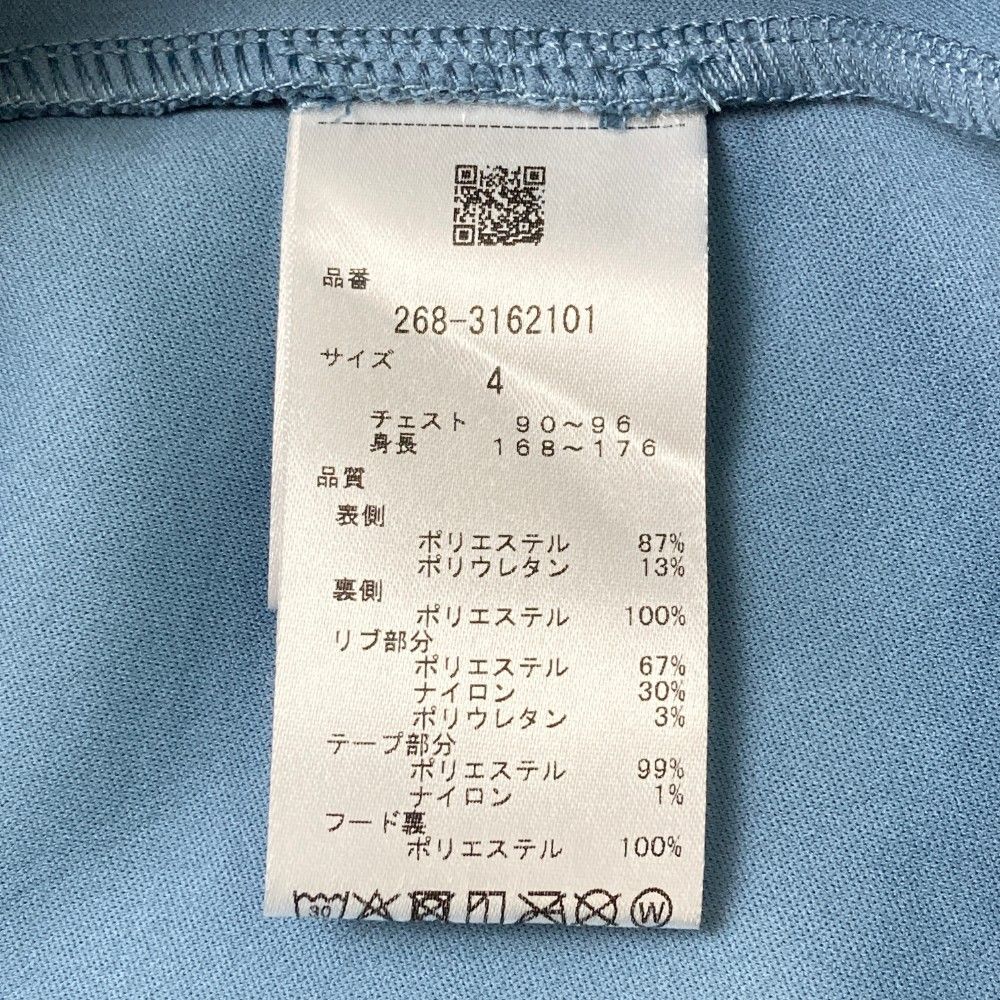 サイズ：4 PGG PEARLY GATES パーリーゲイツ ; 長袖 ジップパーカー