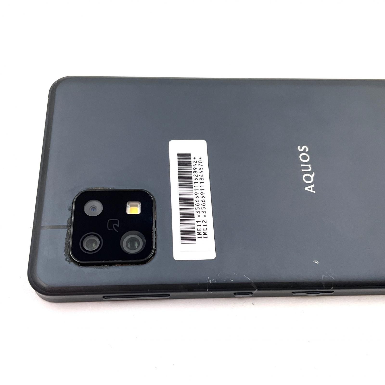 AQUOS 64GB sense6 SHARP - | ブラック SIMフリー SIMフリースマホ SH