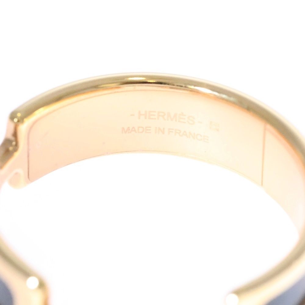 イヤーカフ ブラック×ゴールド