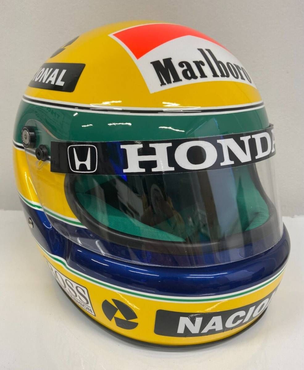 アイルトン・セナ 1991年 F1 ヘルメット 等身大サイズ レプリカ