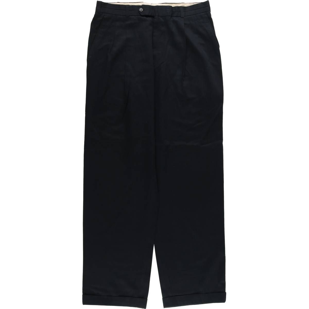 古着 RUBA PANTALON ツータック スラックスパンツ メンズw32相当/eaa526121