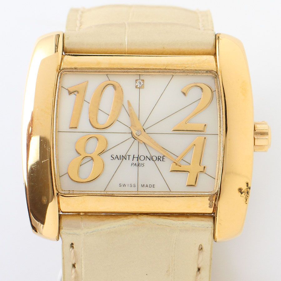 希少 美品 SAINT HONORE サンノトーレ 腕時計 稼動品 サントノーレ 腕時計 SAINT HONORE made in France LIMITED