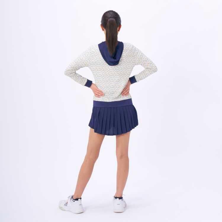 フィラ　FILA　テニスウェア　レディース　フルジップパーカー　M　ネイビー フィラ（FILA）（レディース）テニスウェア レディース