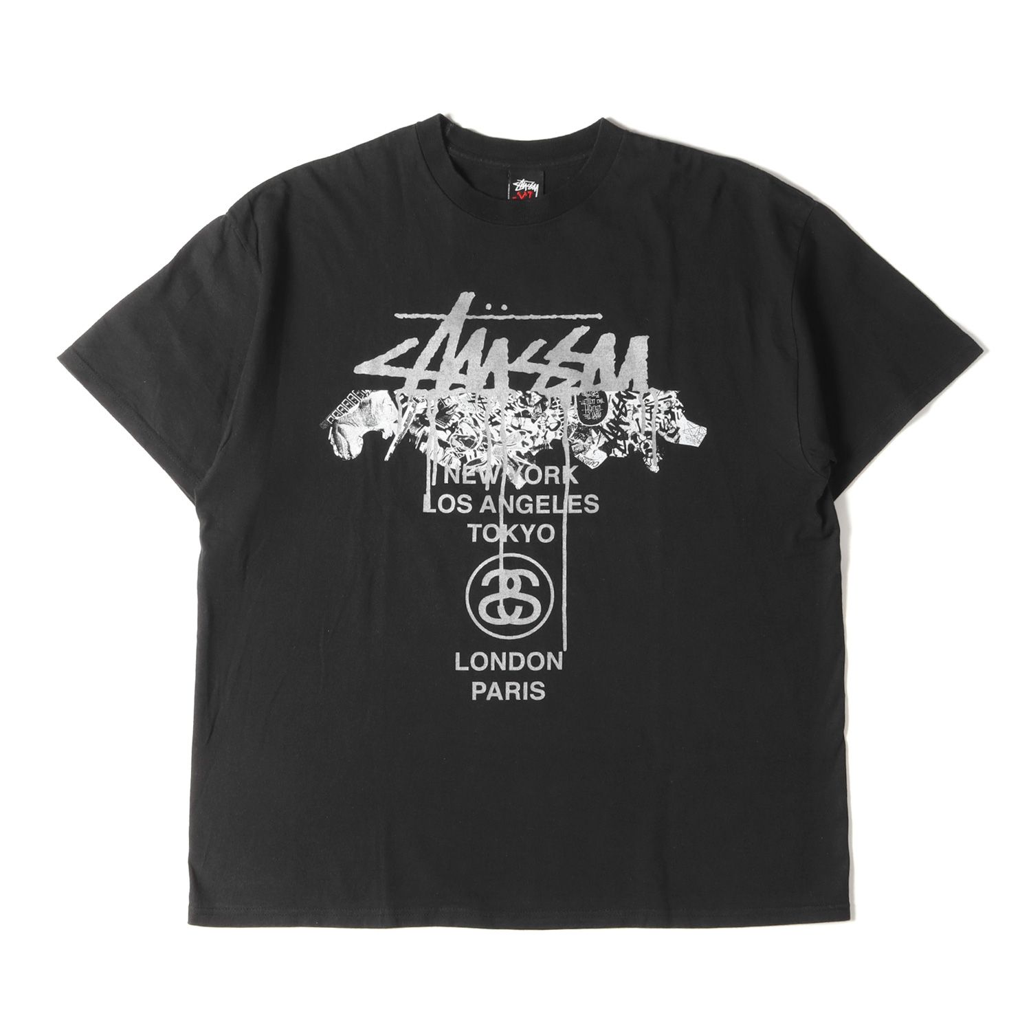 STUSSY ステューシー Tシャツ サイズ：XL ワールドツアー グラフィック