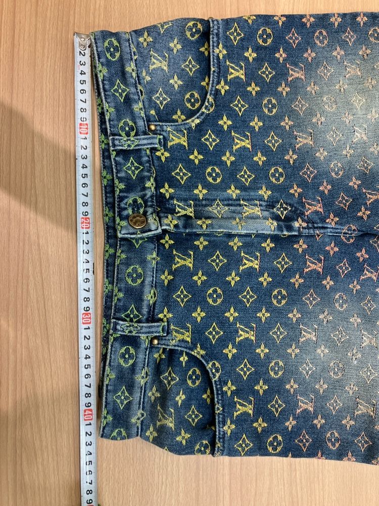 EL5】LOUIS VUITTON ルイヴィトン レインボーモノグラムデニム