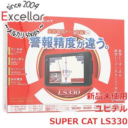 bn:10] ユピテル レーザー＆レーダー探知機 SUPER CAT LS330 - 家電