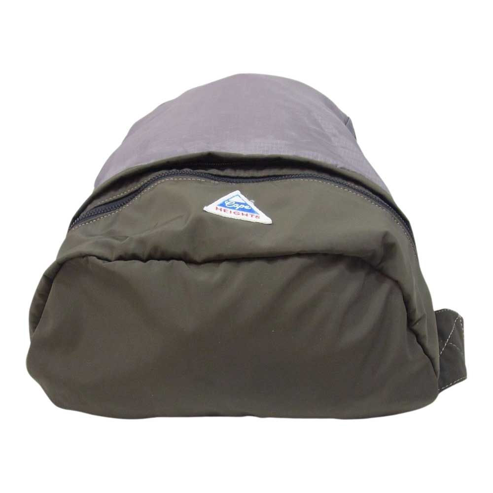 ケープハイツ Cape Heights ナイロン ロゴ 刺繍 バックパック リュック  