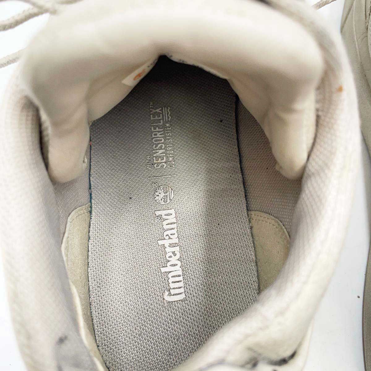 Timberland ティンバーランド レザー キャンパス スニーカー 26cm D732 