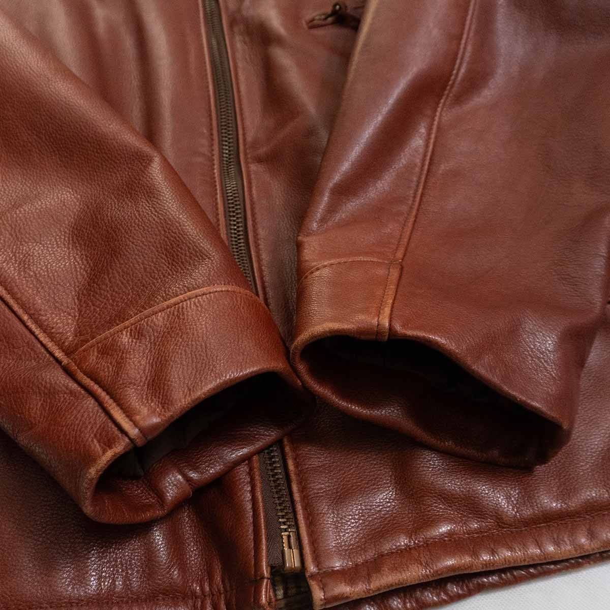 雰囲気抜群/ビッグサイズ】SCHOTT【136/シングルライダースジャケット