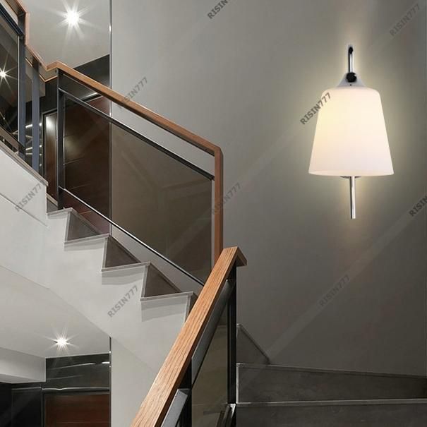 ブラケットライト ウォールライト おしゃれ LED電球 昼白色 シンプル 乳白色 非調光 ガラス