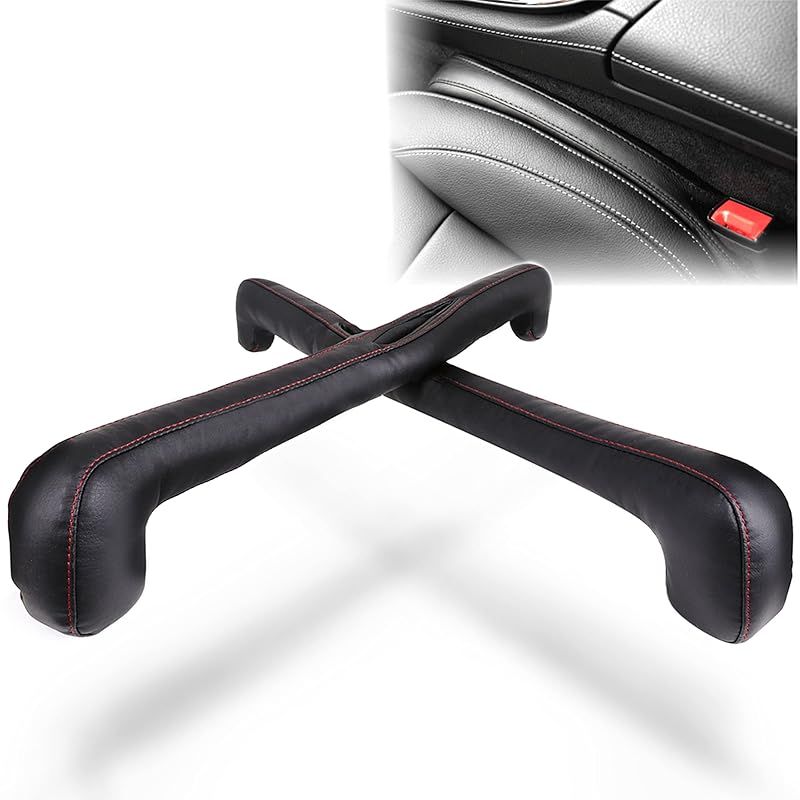Aurax 車 隙間クッション 車用 隙間埋め シートコンソール ダブルヘッド型 隙間 クッション シートサイドクッション シート パッド スペーサー 車内 隙間 埋め クッション レザー仕様 カー用