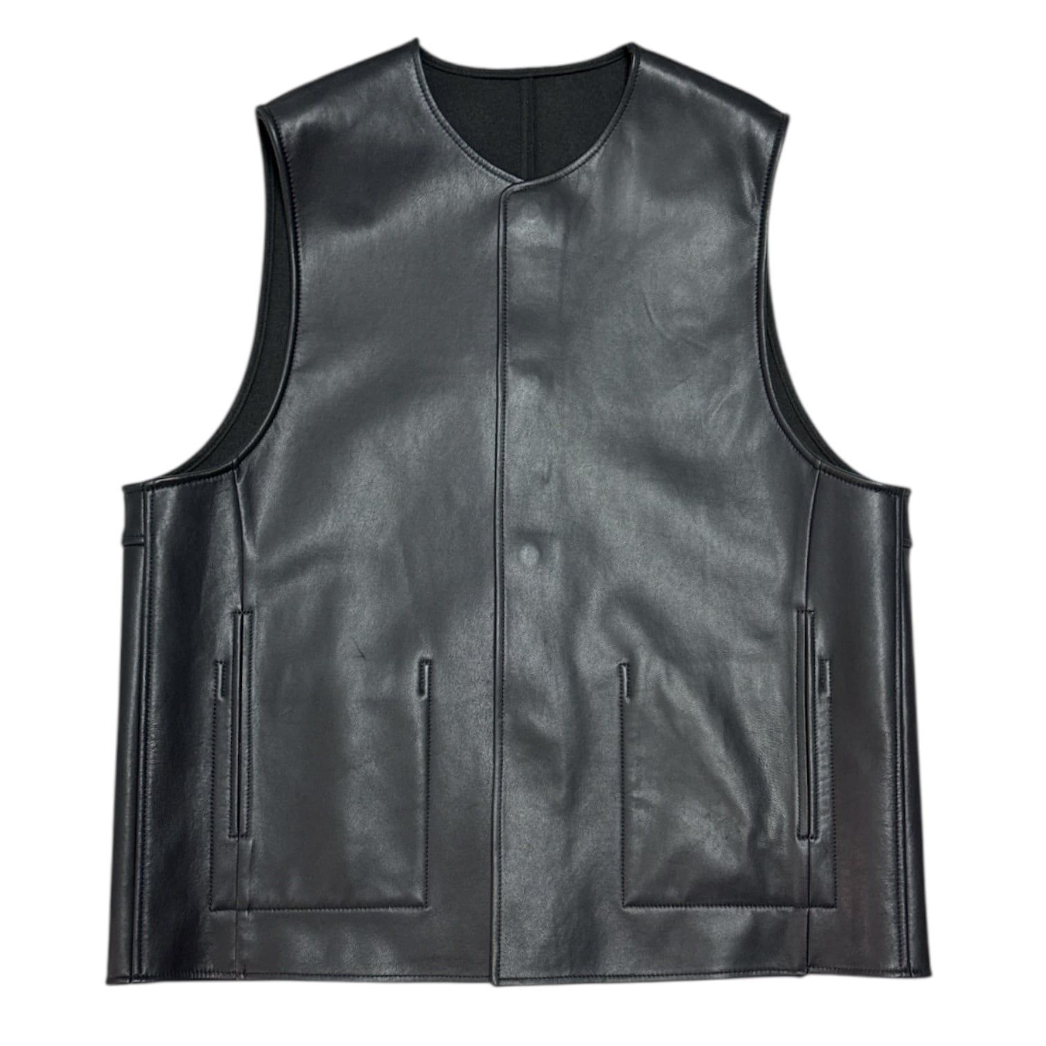 ssstein BONDED LEATHER VEST レザーベスト ssstein(シュタイン) 
