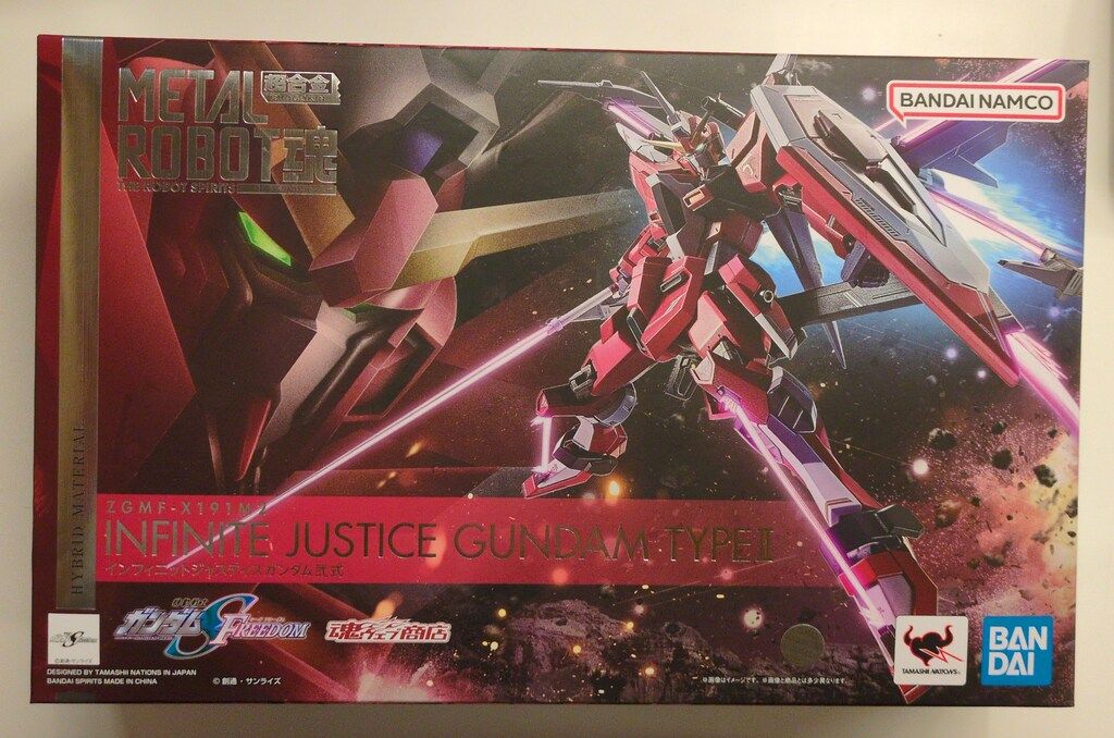 BANDAI SPIRITS METAL ROBOT魂 u003cSIDE MSu003e 機動戦士ガンダムSEED FREEDOM インフィニットジャスティスガンダム弐式
