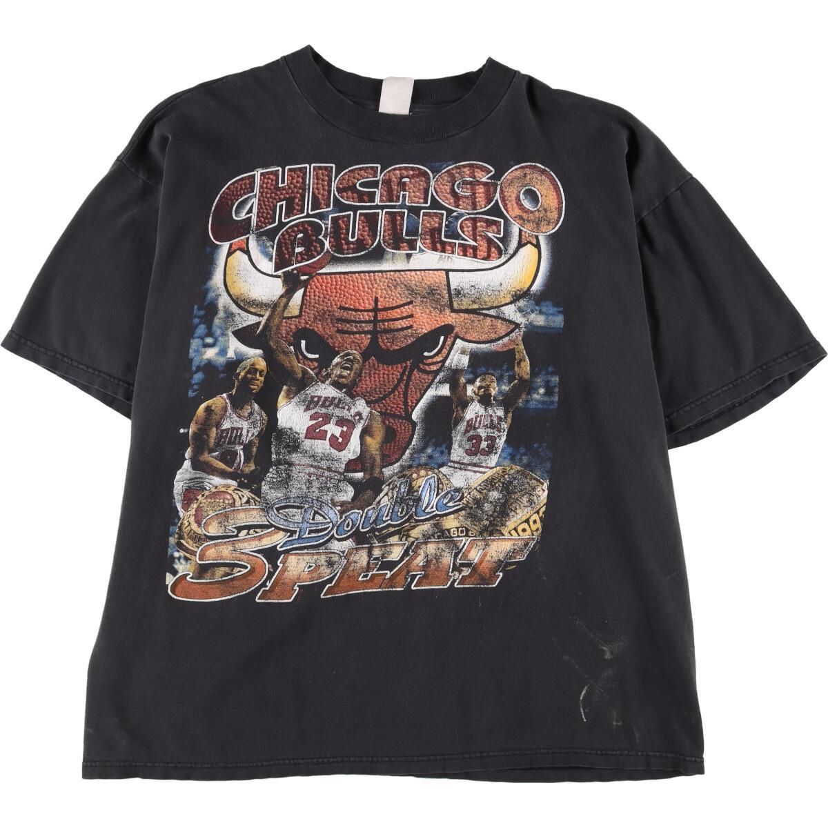 90年代 KP NBA CHICAGO BULLS シカゴブルズ 両面プリント スポーツ