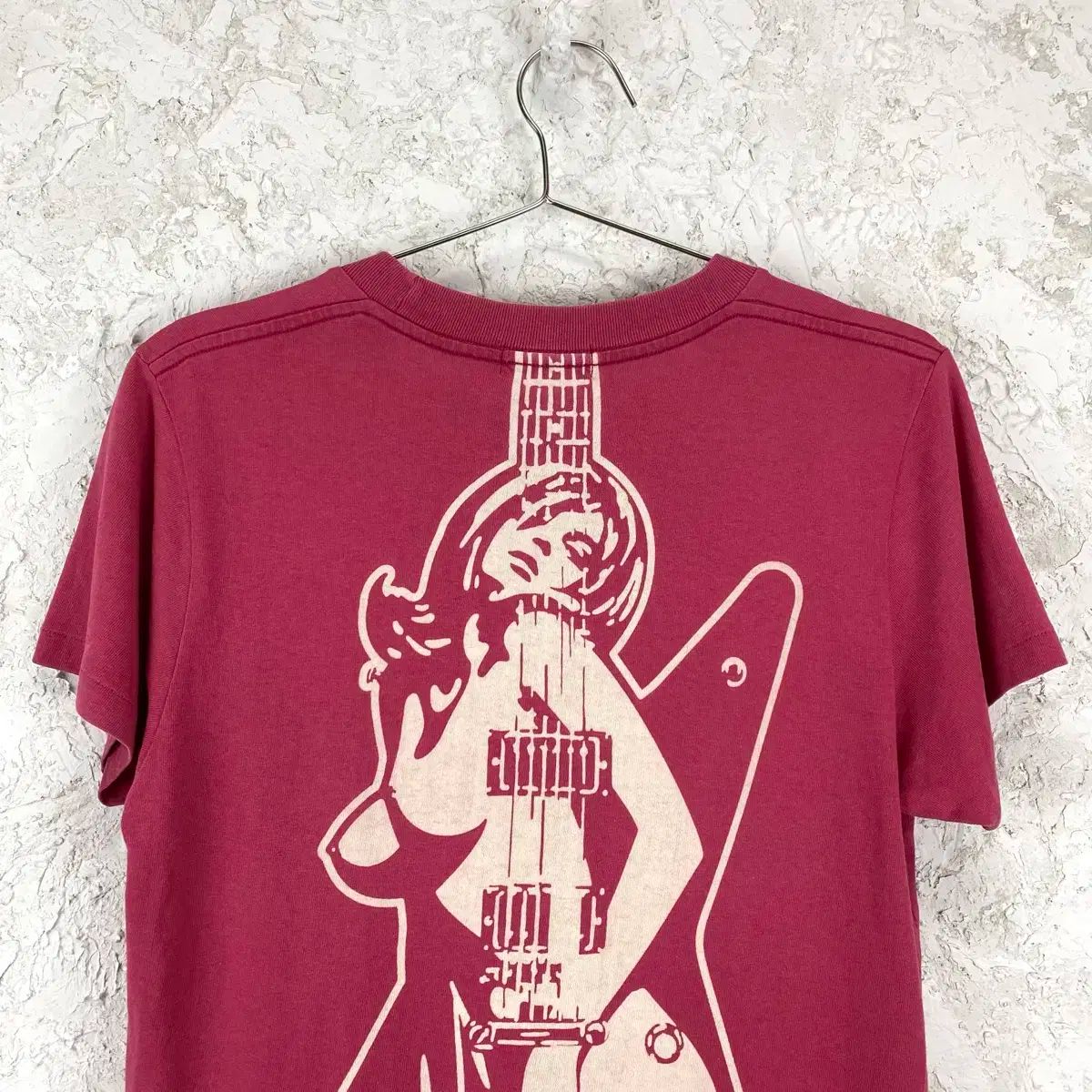 ヒステリックグラマー　Tシャツ【S】ワインレッド　ヒスガール グラフィック半袖T 1990s ヒステリック グラマー その他 ガール プリンティング