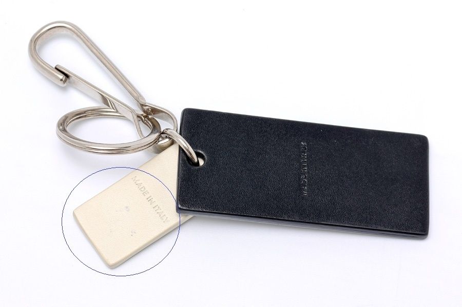 美品 セリーヌ CELINE キーリング フック キーホルダー マカダム