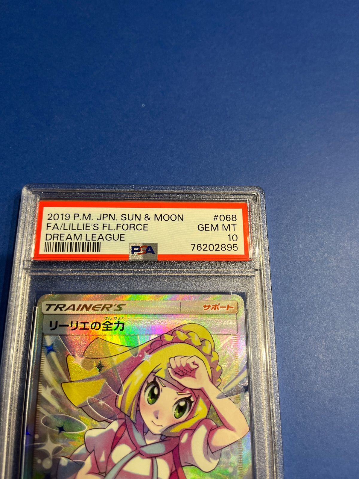 【PSA10】リーリエの全力 u sm11b 049/049 u １個 PSA10鑑定済〕リーリエの全力【U】{049/049}