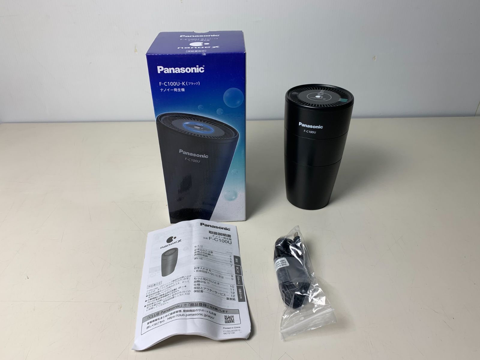 ☆未使用品☆ パナソニック ナノイー発生器 F-C100U 2021年製