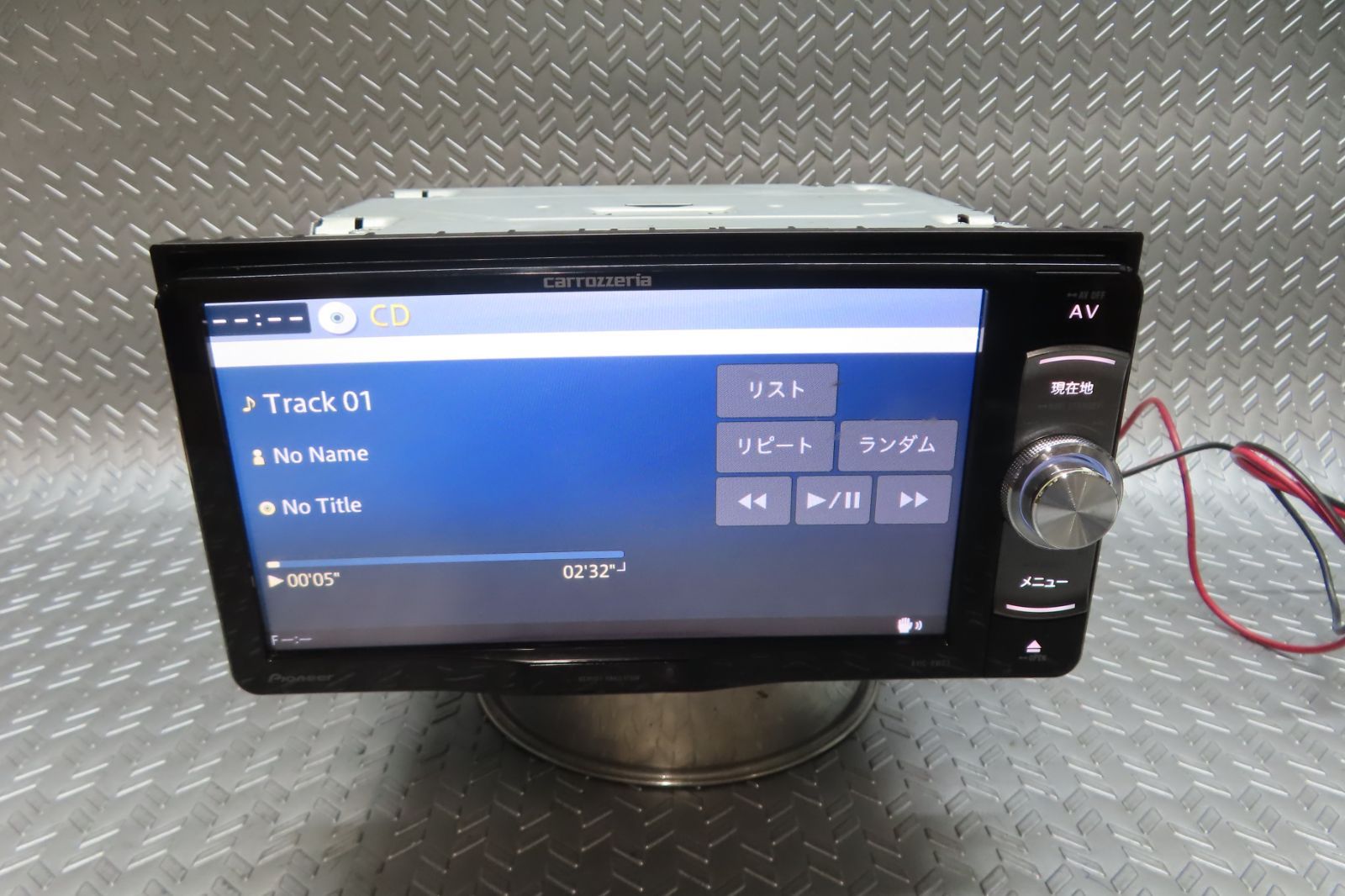 完動品保証付☆W6692/カロッツェリア メモリーナビ AVIC-RW03 TV