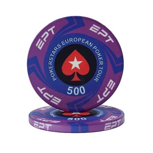 キセキ　EPT ポーカーチップ 500枚 キセキ様専用 EPT ポーカーチップ 500枚 - メルカリ