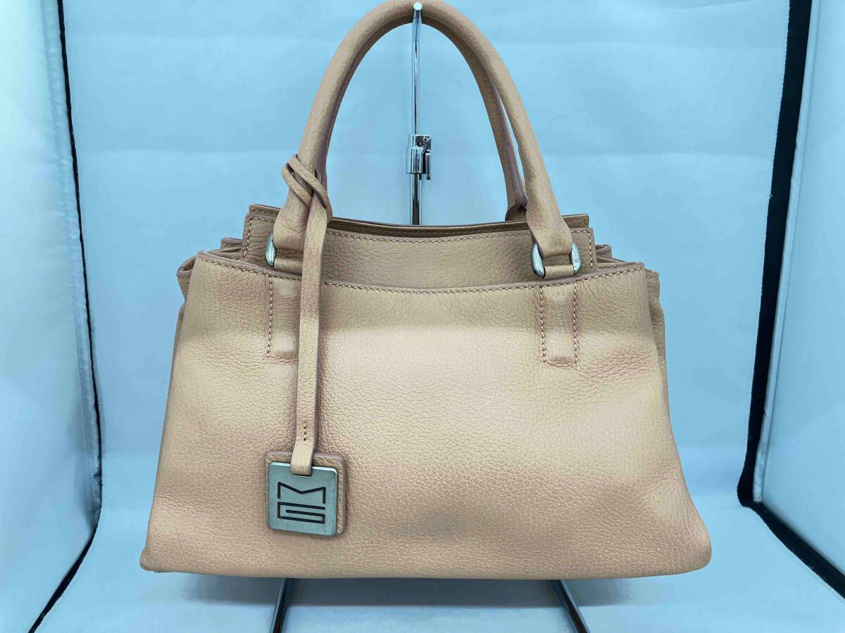 未使用級】WAKO×MAURO GOVERNA キャメル 2WAYトートバッグ MAURO