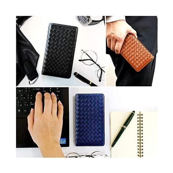 galaxy a41 sc-41a scv48 大人の ラ アビスブルー 202 GALAXY A41 SC-41A SCV48 ケース 大人の雰囲気漂う 編み込み 手帳型