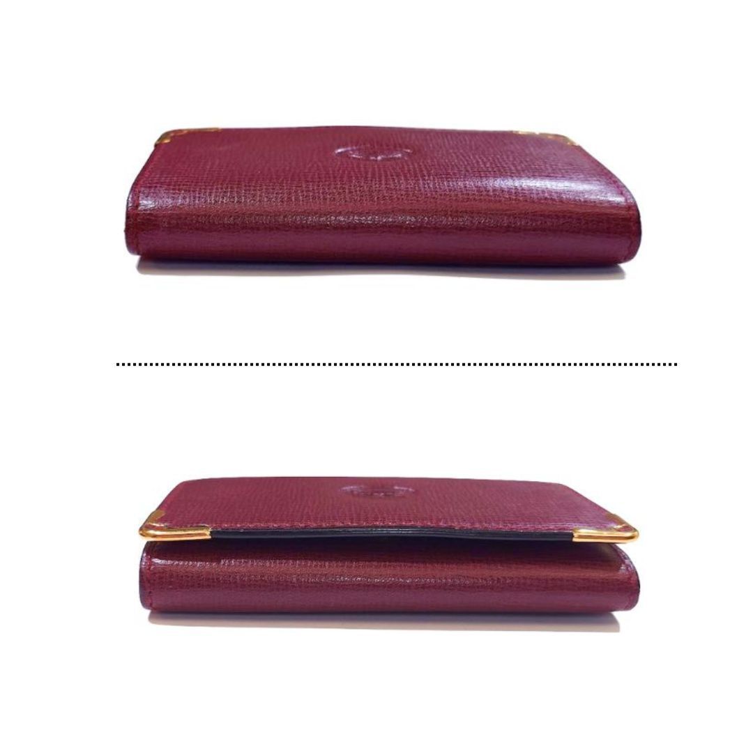 Cartier カルティエ マストライン 6連キーケース レザー ボルドー