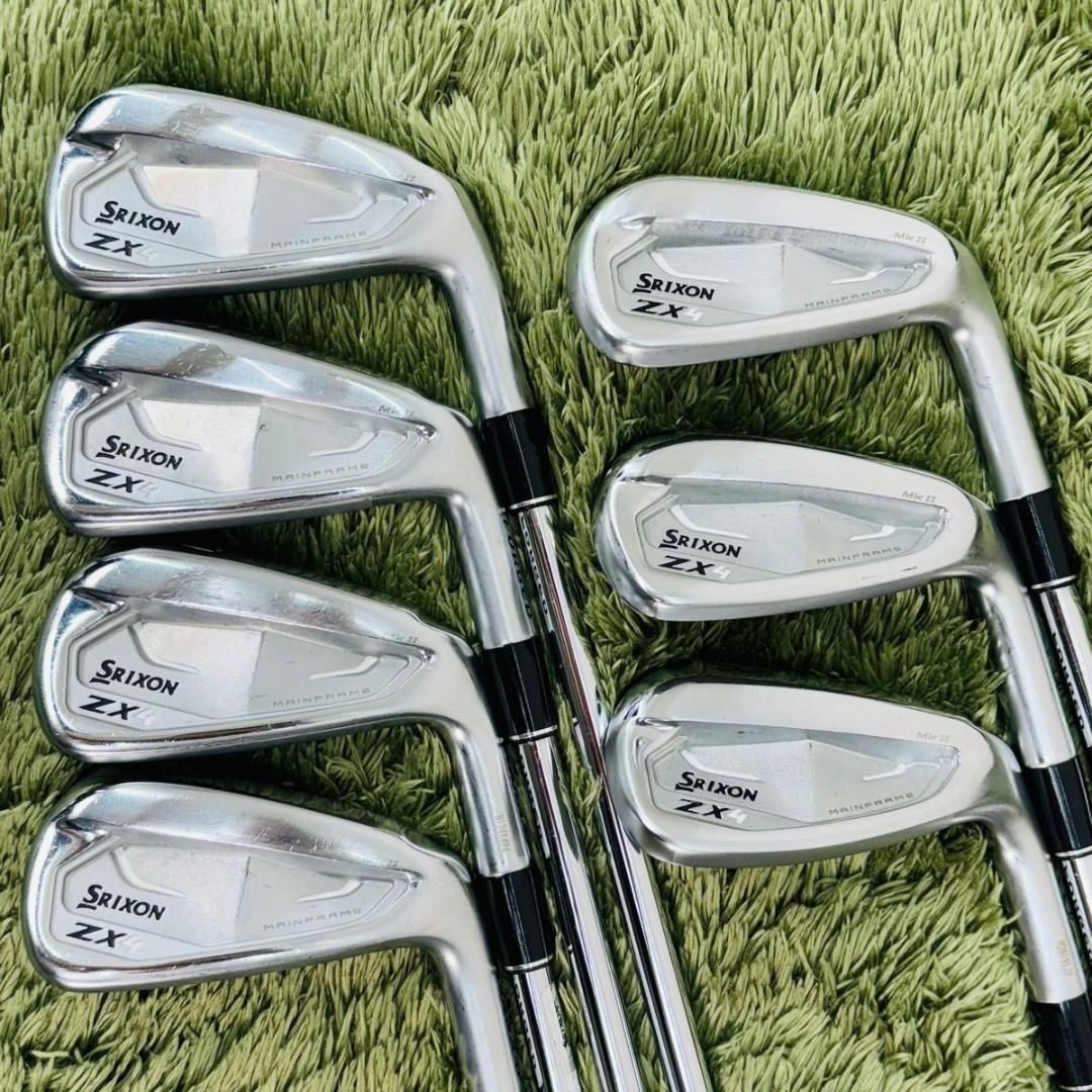 スリクソン ZX7 MkⅡ ZX4 メンズゴルフセット バッグ付き 右 13本