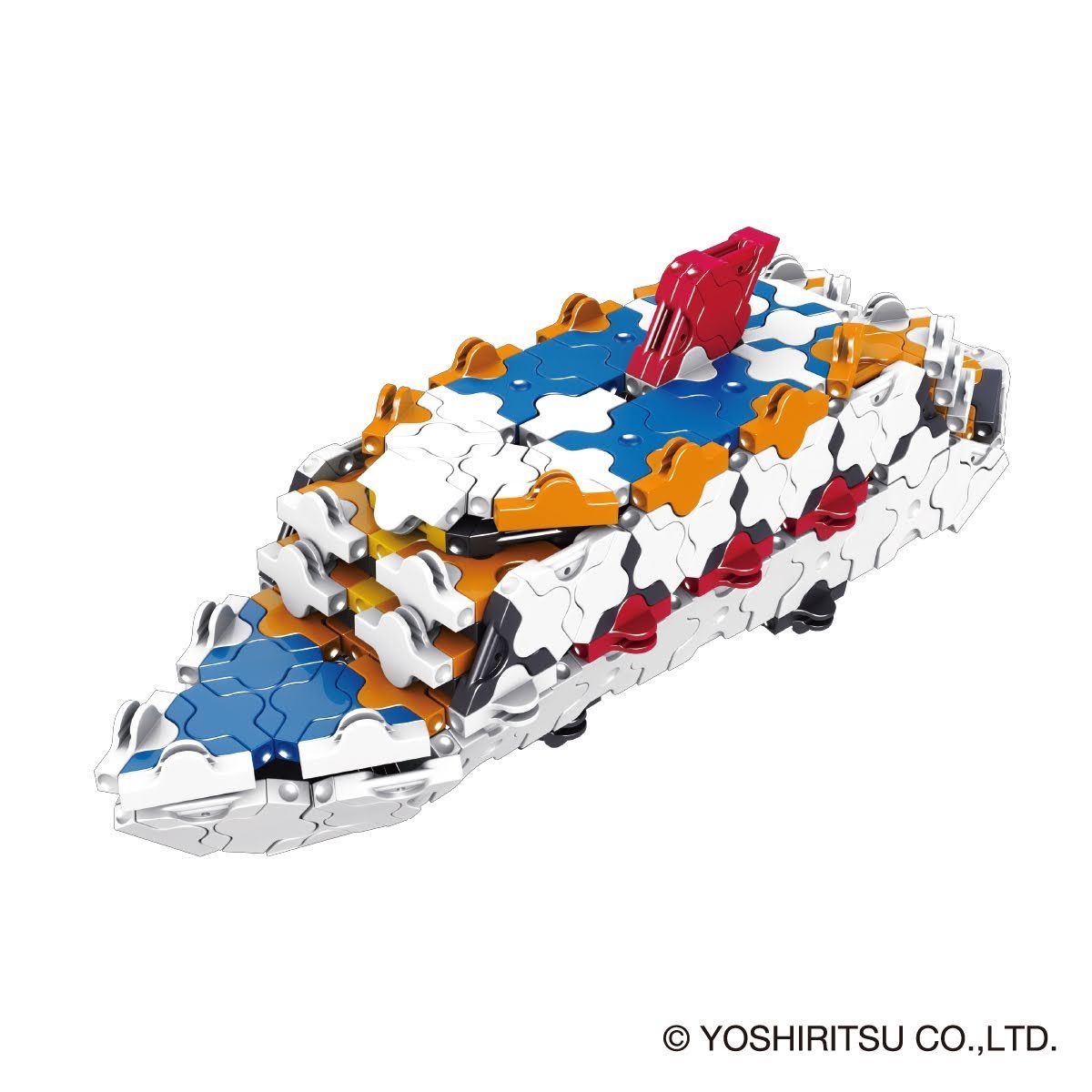 Luuちゃん コンパクト LaQ ラキュー ハマクロンコンストラクター 機関車 知育玩具