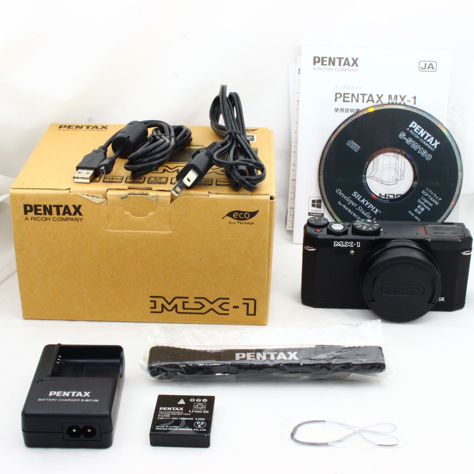 PENTAX デジタルカメラ PENTAX MX-1 クラシックブラック - M&T Camera