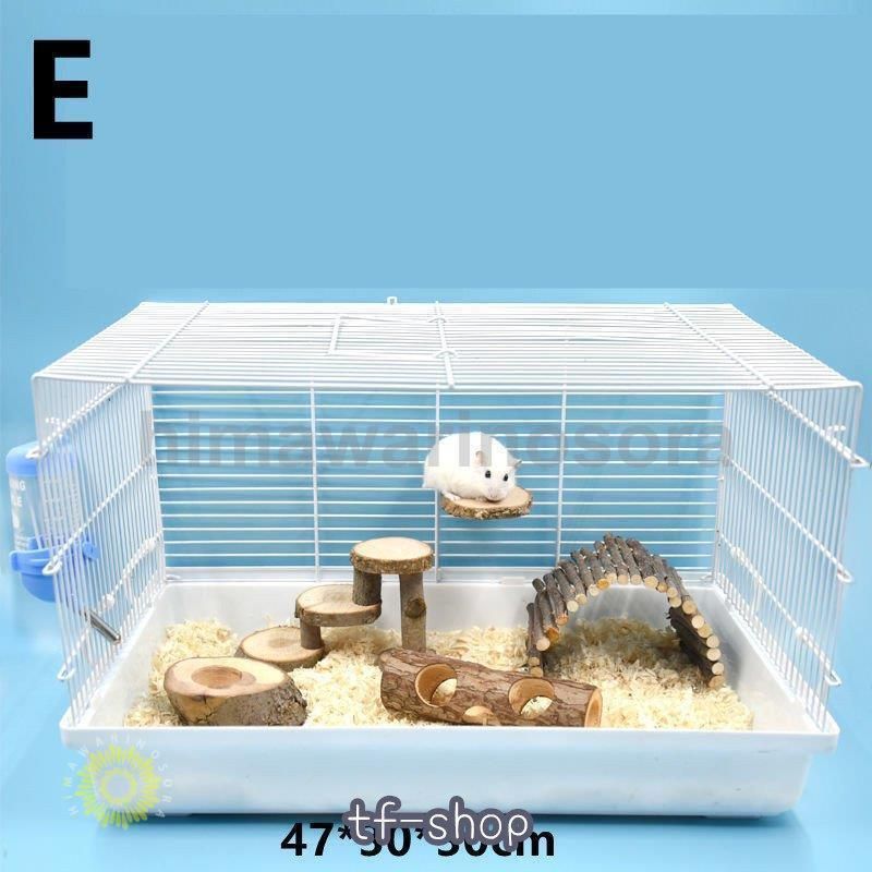  ハムスター用品 ハムスターケージ 小動物用ケージ ケージ 広いハウス かご 飼育 大きい 透明 2階建てハムスターケージ 全部揃った飼育セッ ハウス ケージ アクセサリー