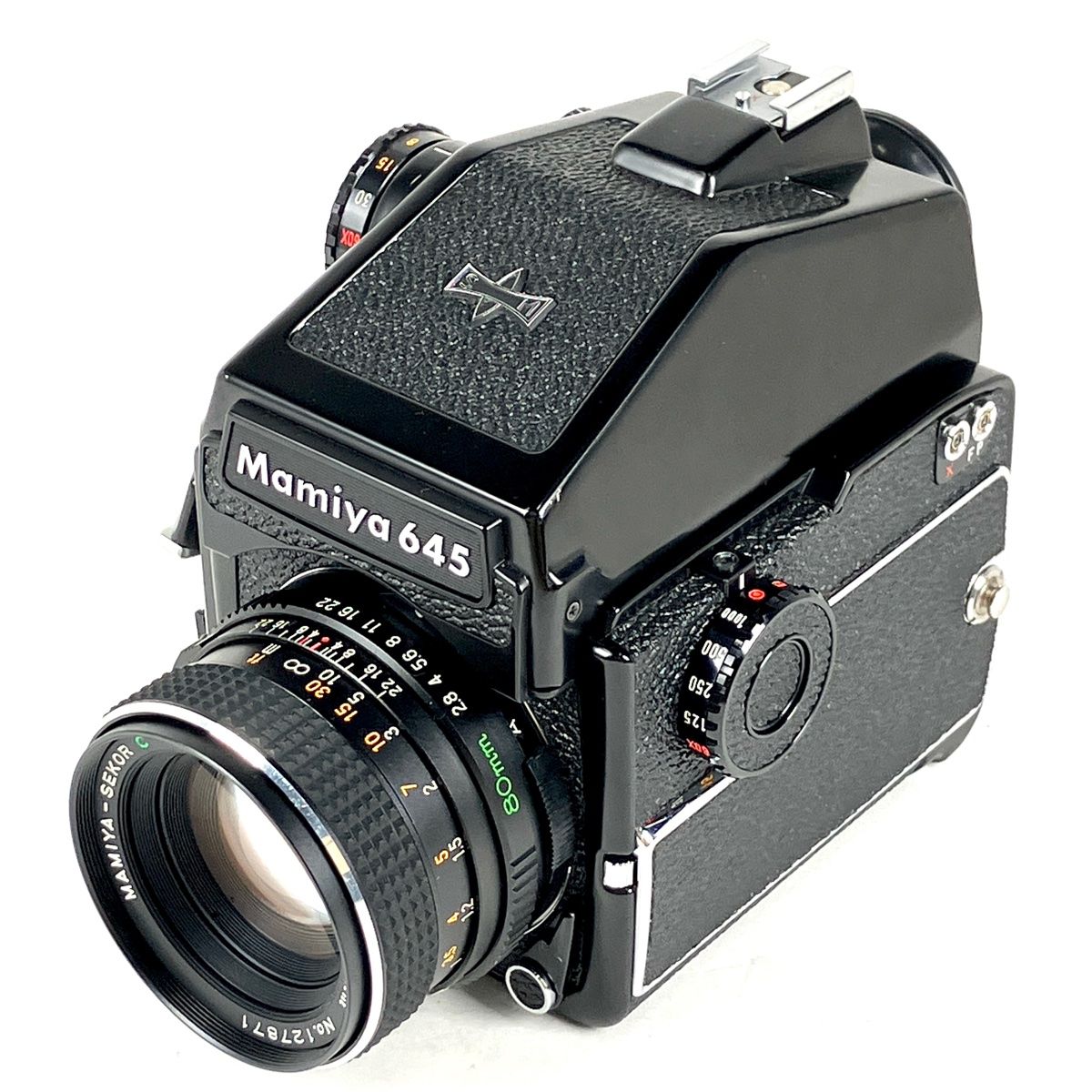 マミヤ Mamiya M645 1000s + SEKOR C 80mm F2.8 中判カメラ 【中古