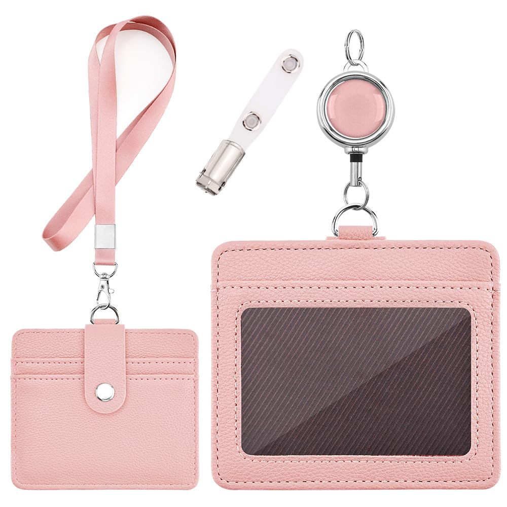 新品 クリップストラップ付き 胸ポケットクリップ&伸縮リール式 パス