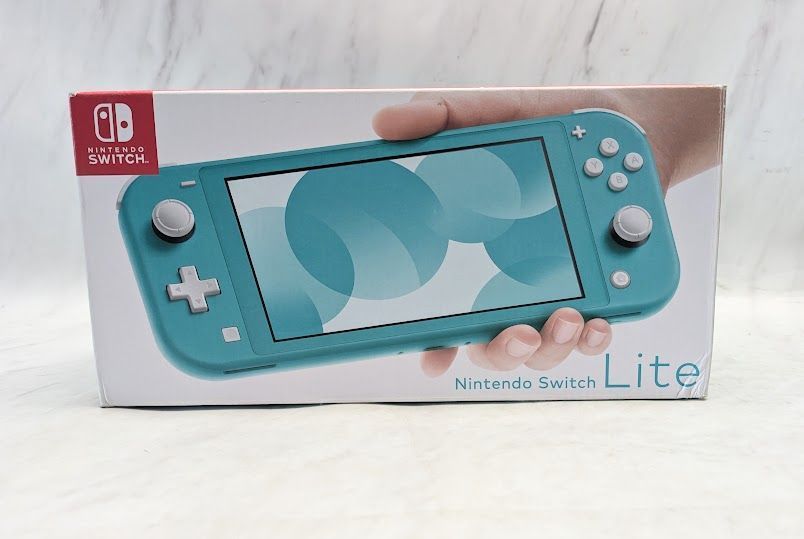 【美品】Nintendo Switch Lite 本体 ターコイズ A0826 0923ML015 0120240912104288