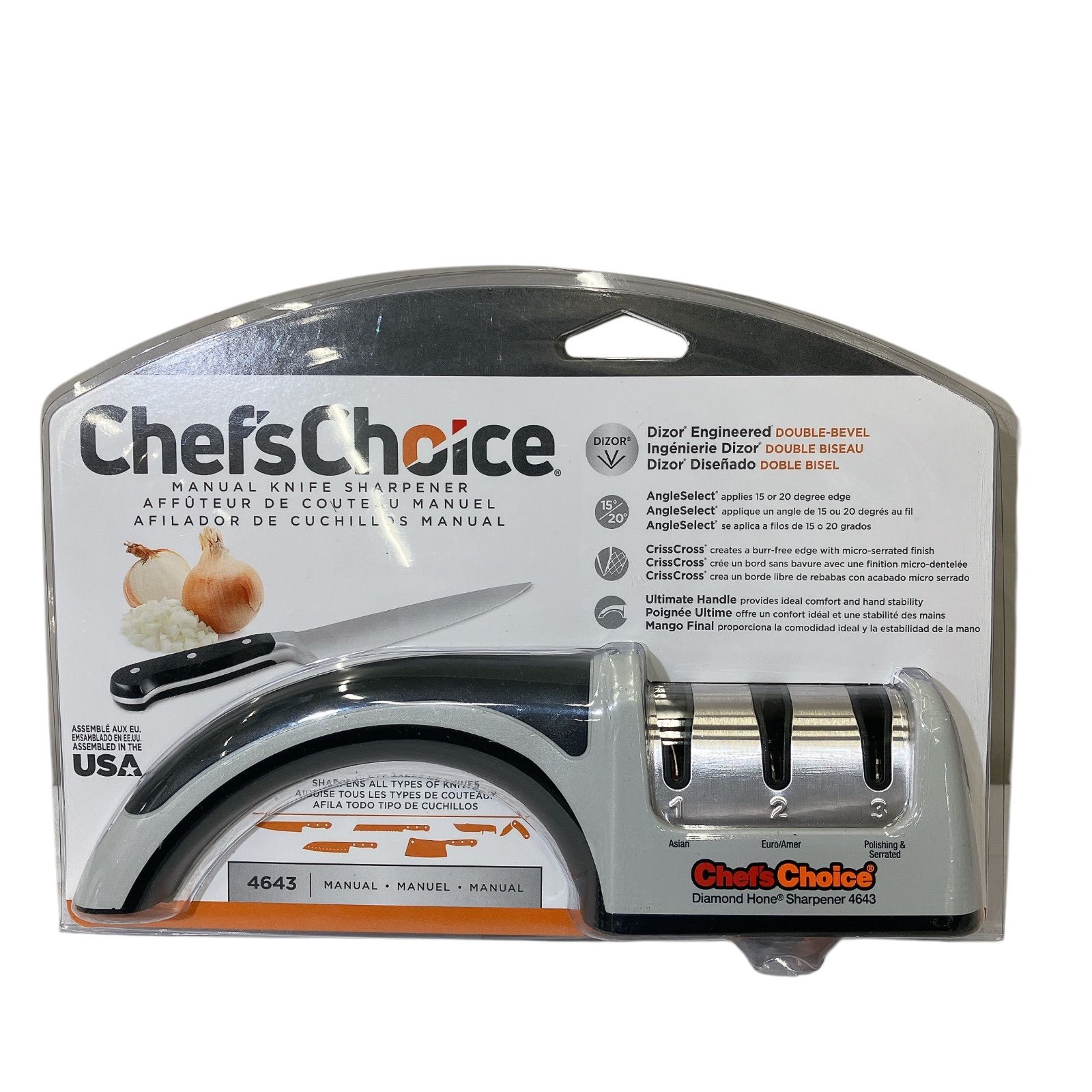 包丁研ぎ器 Chef's Choice Manual Knife Sharpener 4643 包丁研ぎ器 Chef's Choice Manual Knife Sharpener 4643
