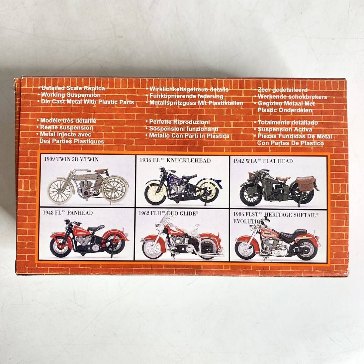 マイスト ハーレーダビッドソン 1/18 1962 FLH DUO GLIDE ダイキャスト Maisto HARLEY-DAVIDSON シリーズ5