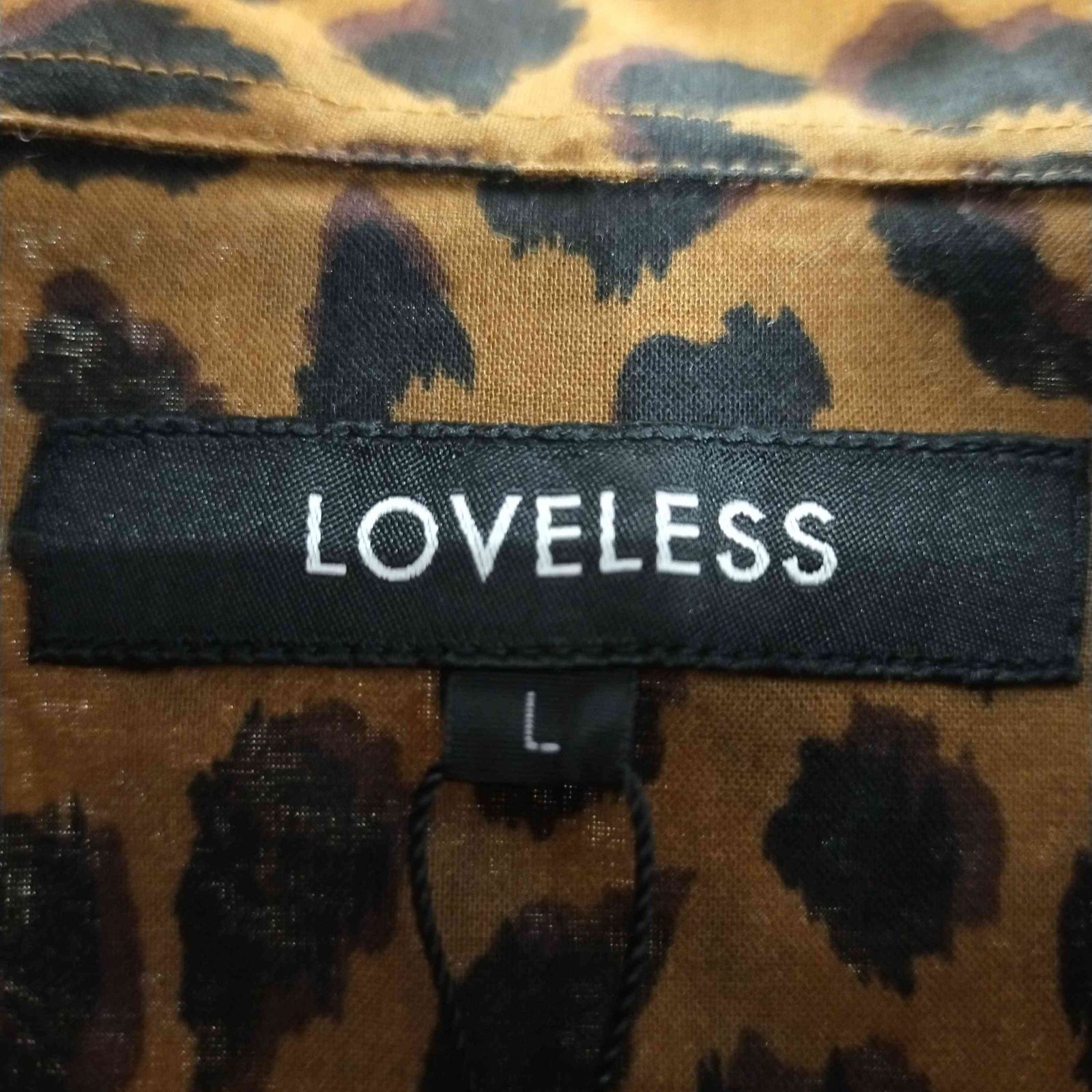 ラブレス LOVELESS レオパードシャツ メンズ JPN：L - メルカリ