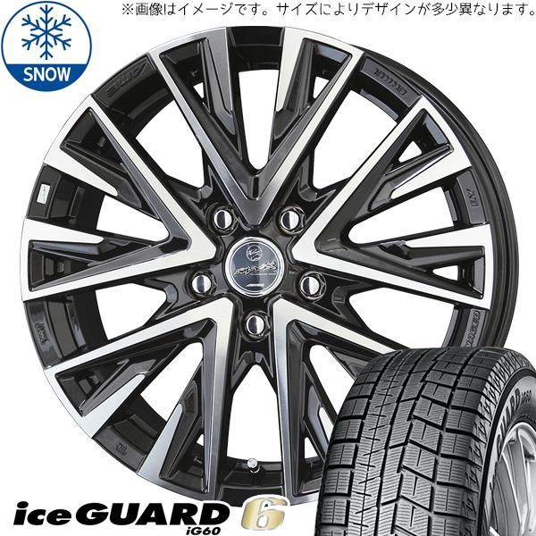 205/60R16 スタッドレスタイヤホイールセット プリウス etc (YOKOHAMA iceGUARD6 & SMACK LEGINA  5穴 114.3) - メルカリ