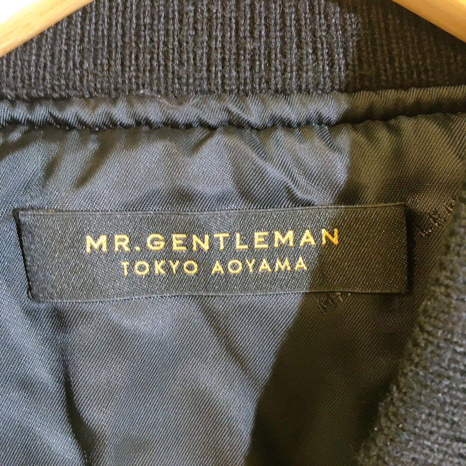 MR.GENTLEMAN TOKYO AOYAMA ミスタージェントルメン ブルゾン MA-1 フライトジャケット メンズ ワンサイズ