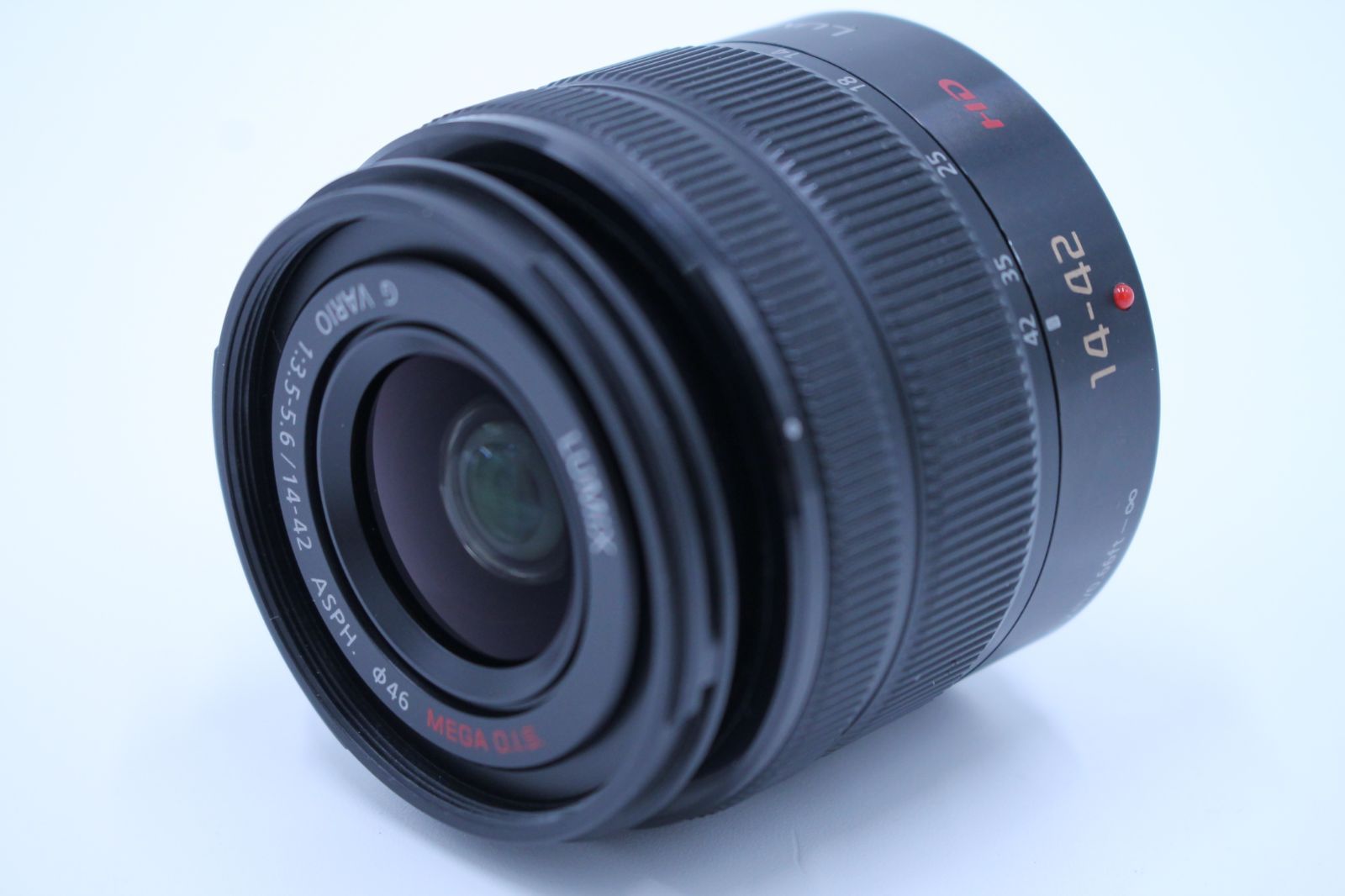 ■極上品■ PANASONIC G VARIO 14-42mm/F3.5-5.6 II ASPH./MEGA O.I.S. ブラック H-FS1442A-K