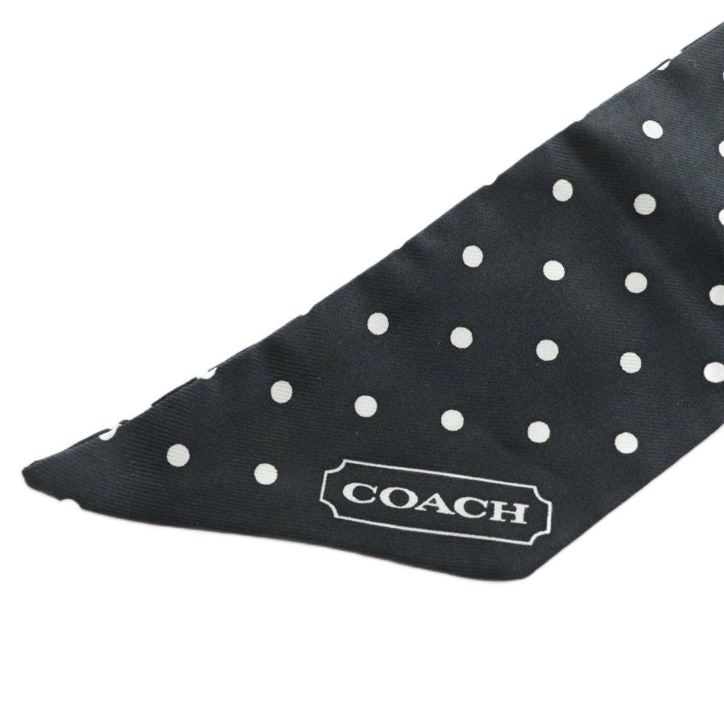COACH◆コーチ スカーフ 新品 シルクシフォン シグネーチャー ロゴ 全面柄 コーチ COACH コーチ スカーフ COACH アウトレット シグネチャー