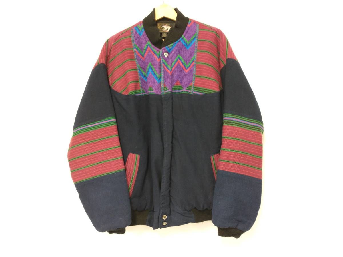 Slowpoke Hipodromo del Sur H.D.S Jacket スローポーク イポドロモ デル スール ジャケット ネイビー Lサイズ
