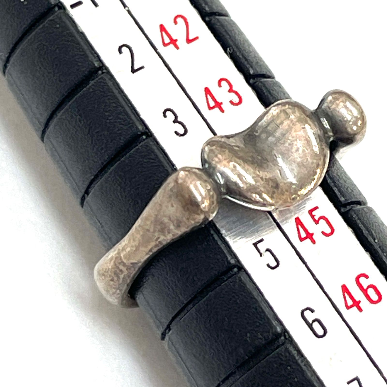 TIFFANY&Co. ティファニー ビーンズリング 4号 シルバー925