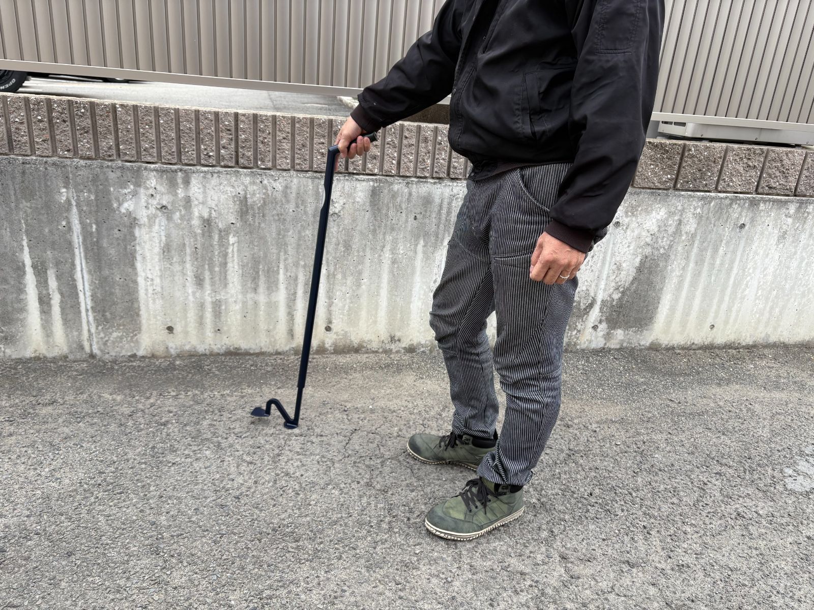 ワイヤーメッシュ引き上げ