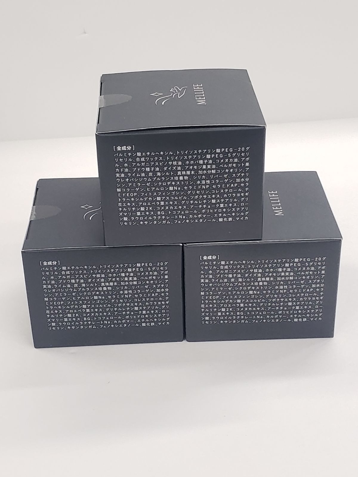 メリフ バームクレンズ　MELLIFE ７個　箱入り　セット J1790 MELLIFE メリフ バームクレンズ メルティブラック