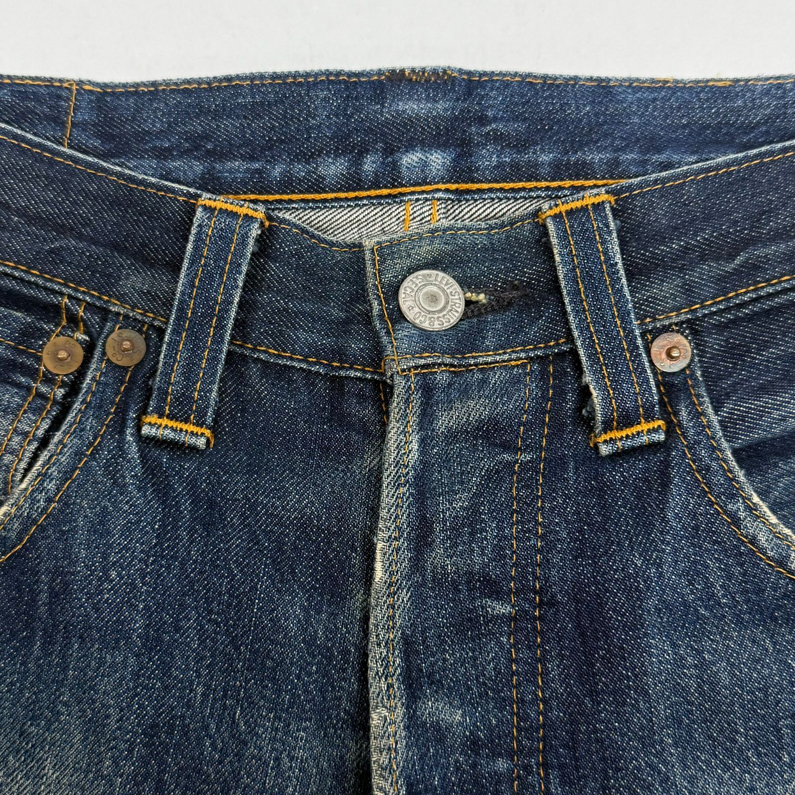 リーバイス501xx W32 L36 中古 USA製 リーバイス 501xx ジーンズ W32 L36 LEVI'S ボタン裏