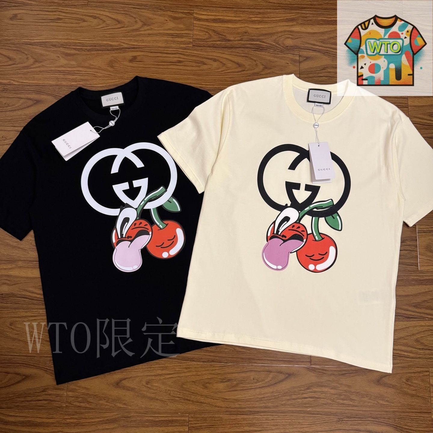 GUCCI チェリー柄 クロップドTシャツ 今日特価】GUCCI Cherry グッチ チェリー T - メルカリ